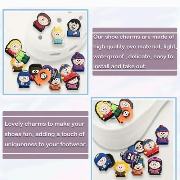 6/$20 * The Coon * South Park * Croc Clog Charm Shoe Jewelry Comedy Central - Picture 4 of 6